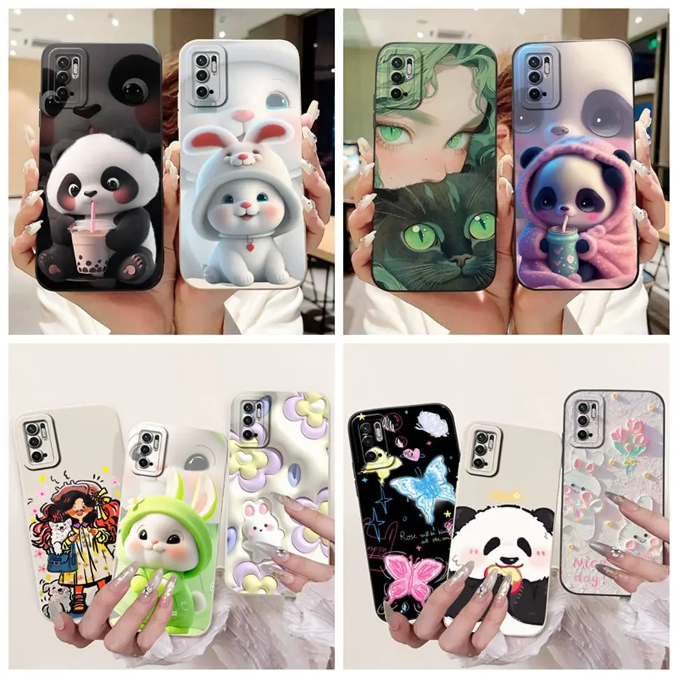 For Xiaomi Redmi Note 10 5G Case Cute Cartoon Panda Cover Soft Silicone Cases For Redmi Note 10 Note10 5G Back Cover Fundas
For Xiaomi Redmi Note 10 5G Case Cute Cartoon Panda Cover Soft Silicone Cases For Redmi Note 10 Note10 5G Back Cover Fundas