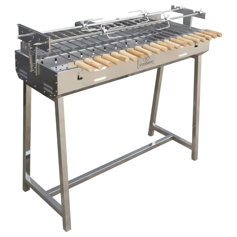 High Cyprus Charcoal BBQ Grill Greek Cypriot Rotisserie Asador Portable Stainless Steel Automatic Trolley Premium for Food Use
High Cyprus Charcoal BBQ Grill Greek Cypriot Rotisserie Asador Portable Stainless Steel Automatic Trolley Premium for Food Use