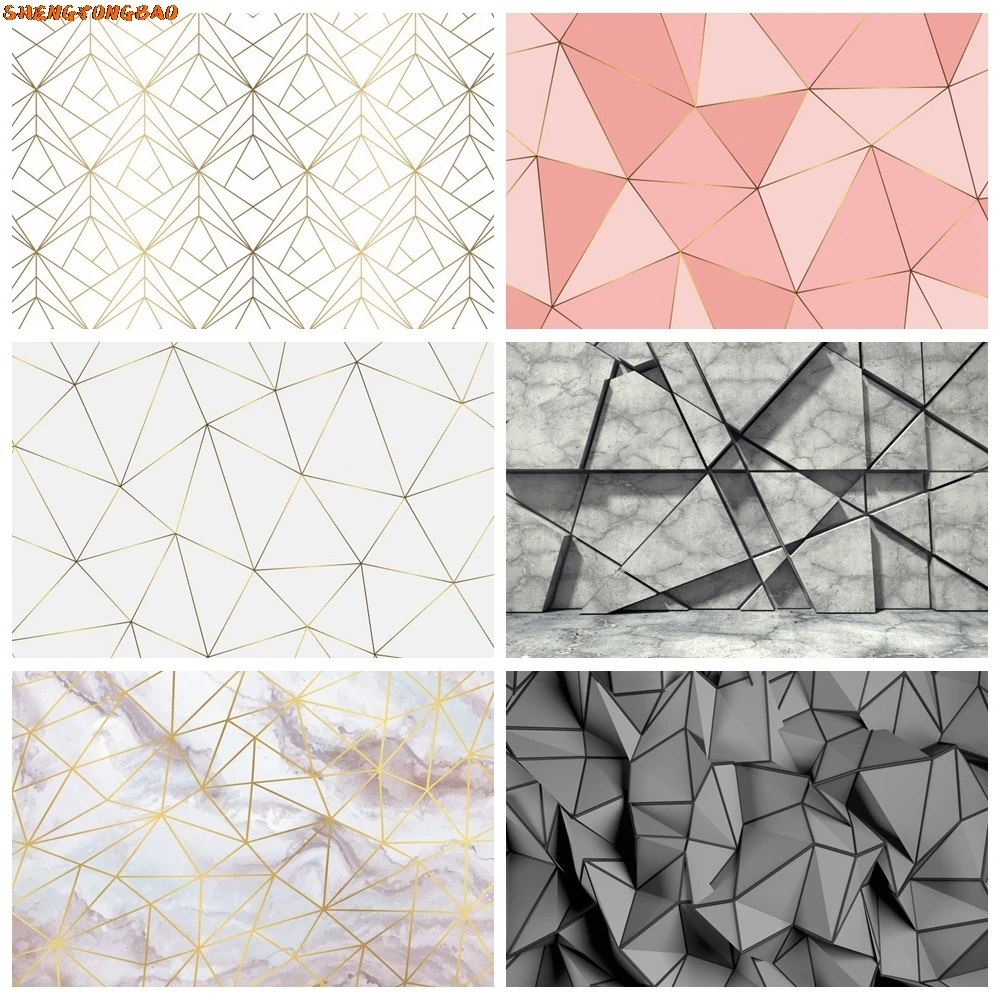 3D Geometric Golden Line Pattern Photography Backdrop Modern Stereoscopic Abstract Scene Room Decor Photocall Photo Background
3D Geometric Golden Line Pattern Photography Backdrop Modern Stereoscopic Abstract Scene Room Decor Photocall Photo Background
