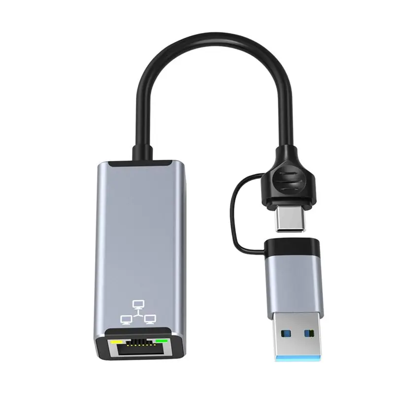 M51K-USB Type C To RJ45 Wired Network Card Super Speed USB 3.0 To Ethernet Adapter For Laptop PC, Network Card
M51K-USB Type C To RJ45 Wired Network Card Super Speed USB 3.0 To Ethernet Adapter For Laptop PC, Network Card