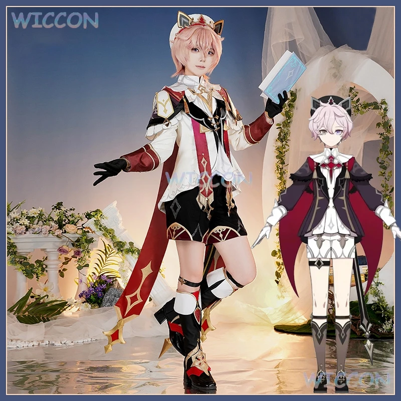 Dahlia Genshin Impact Cosplay Costume Wig Shota Uniforms Mondstadt Game Roleplay Anime Unisex Halloween Clothes Cute Shorts
Dahlia Genshin Impact Cosplay Costume Wig Shota Uniforms Mondstadt Game Roleplay Anime Unisex Halloween Clothes Cute Shorts