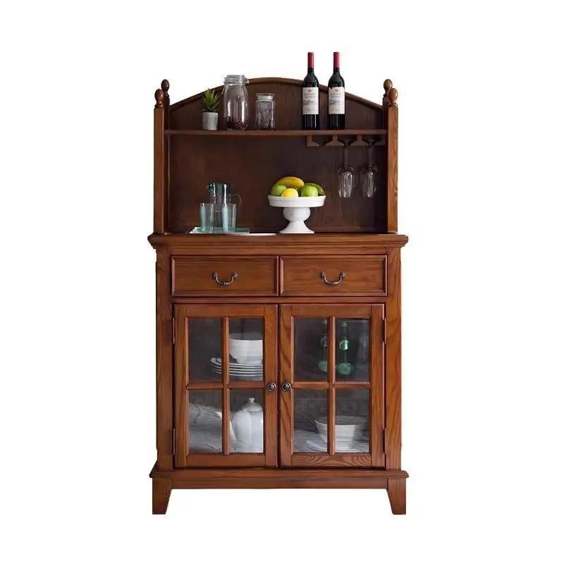 American retro solid wood dining side cabinet storage side cabinet multi-functional tea cabinet sliding door bookcase bookshelf
American retro solid wood dining side cabinet storage side cabinet multi-functional tea cabinet sliding door bookcase bookshelf