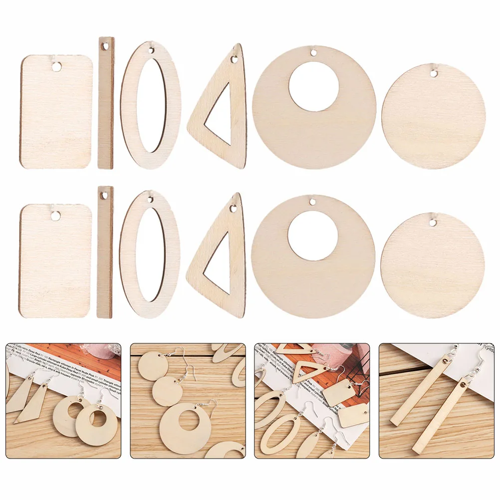 60 Pcs Blank Earring Accessories Jewelry Base DIY Craft Jewels for Crafting Earrings Wood Pendant Making Supplies Kit Ornament
60 Pcs Blank Earring Accessories Jewelry Base DIY Craft Jewels for Crafting Earrings Wood Pendant Making Supplies Kit Ornament