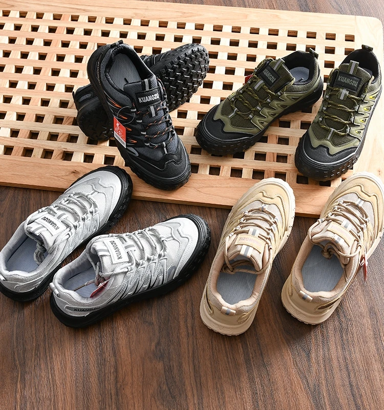 Outdoor Climbing Men's Sports Leisure Shoes Ultra-fiber Mesh Paneling Breathable Anti-slip Comfortable to Wear All Day
Outdoor Climbing Men's Sports Leisure Shoes Ultra-fiber Mesh Paneling Breathable Anti-slip Comfortable to Wear All Day