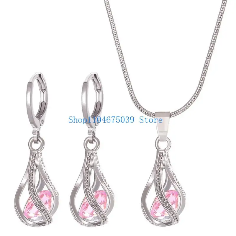 Серьши с серьгами и шейки с 5 ASD и колье хрустального циркония и ювелирные изделия для свадеб и вечеринок для свадеб и
Серьши с серьгами и шейки с 5 ASD и колье хрустального циркония и ювелирные изделия для свадеб и вечеринок для свадеб и