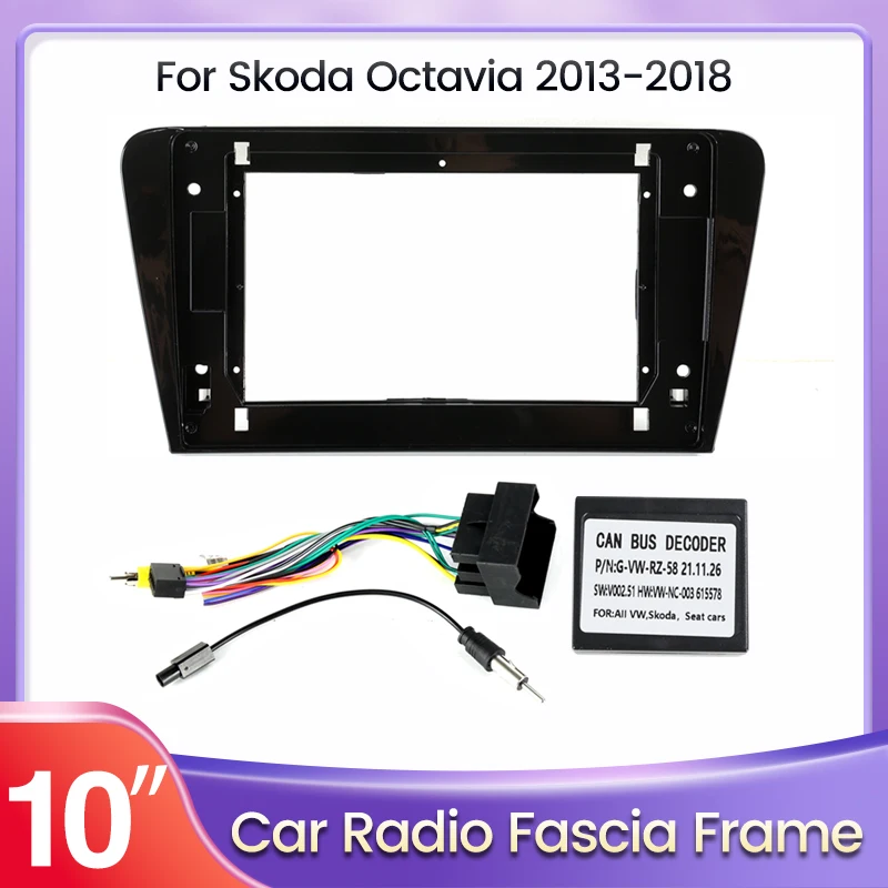 Инструментальная панель для 10 - дюймовых автомобильных радиоприемников для Skoda Octavia A7 3 2014 - 2018 Комплект для установки стереоакустических GPS DVD - плееров Настольная панель крышка адаптера
Инструментальная панель для 10 - дюймовых автомобильных радиоприемников для Skoda Octavia A7 3 2014 - 2018 Комплект для установки стереоакустических GPS DVD - плееров Настольная панель крышка адаптера