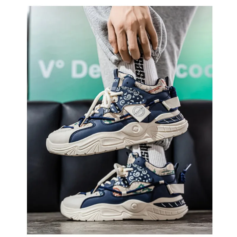 Streetwear Men's Paisley Print High Top Platform Sneakers 2026 New Thick Teen Student Daily All Mat Casual Footwear
Streetwear Men's Paisley Print High Top Platform Sneakers 2026 New Thick Teen Student Daily All Mat Casual Footwear