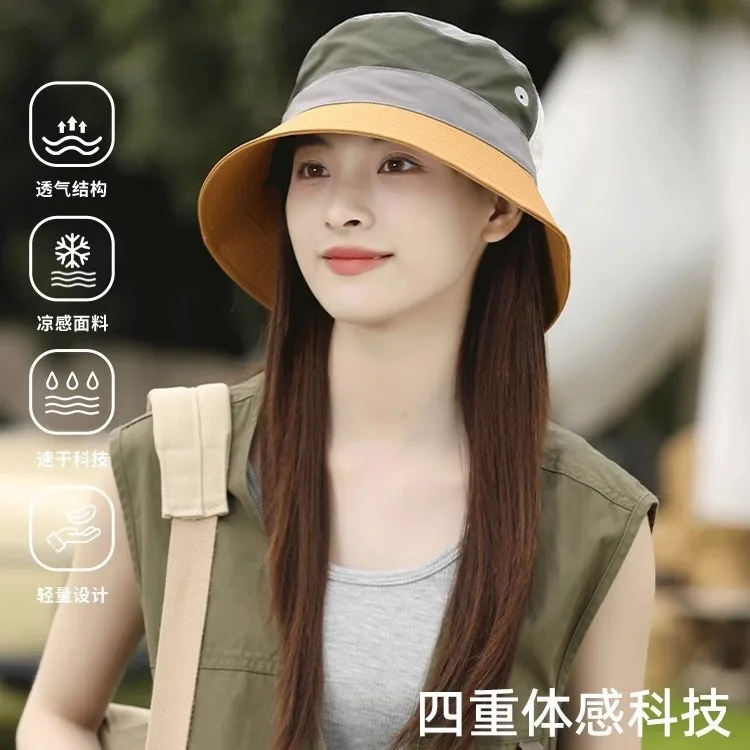 Sunscreen Sun Hat New Japanese Color Matching Edge Fisherman Hat Spring and Summer Versatile Leisure Camping Mountaineering Hat
Sunscreen Sun Hat New Japanese Color Matching Edge Fisherman Hat Spring and Summer Versatile Leisure Camping Mountaineering Hat