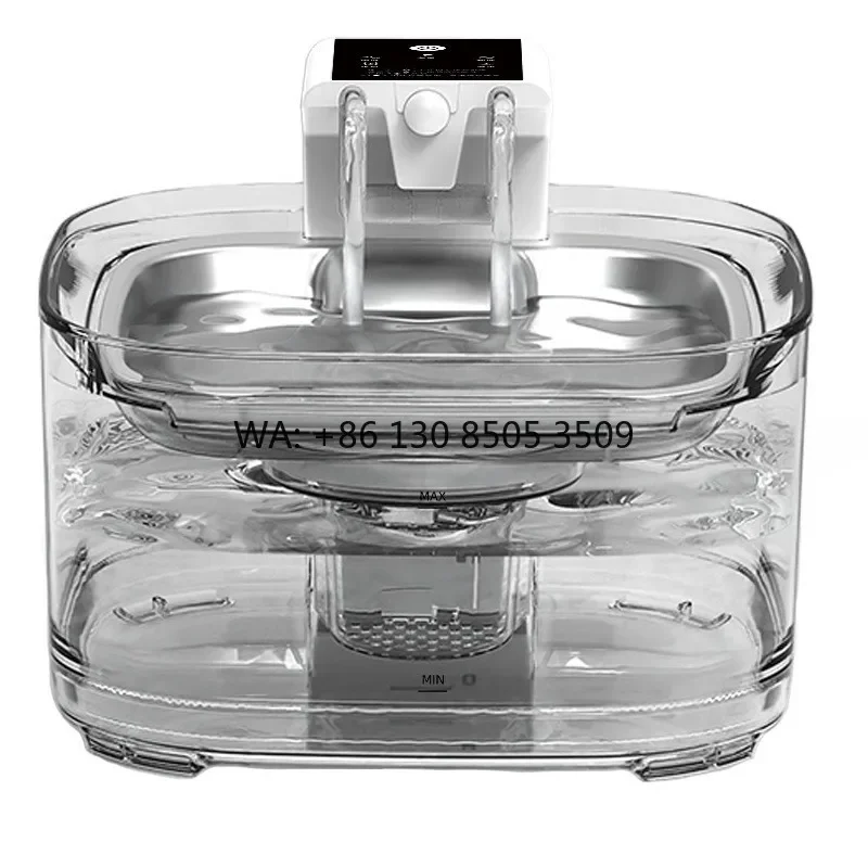 4.5L Large Automatic Pet Water Feeder Eco-Friendly Plastic Stainless Steel Waterproof Automatic Cat Dog Drinking Bowl Unplugged
4.5L Large Automatic Pet Water Feeder Eco-Friendly Plastic Stainless Steel Waterproof Automatic Cat Dog Drinking Bowl Unplugged