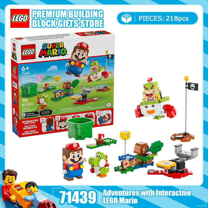 LEGO Building Blocks Super Mario Series 71439 Adventure with Mario Children's Building Blocks Toy Gift
LEGO Building Blocks Super Mario Series 71439 Adventure with Mario Children's Building Blocks Toy Gift