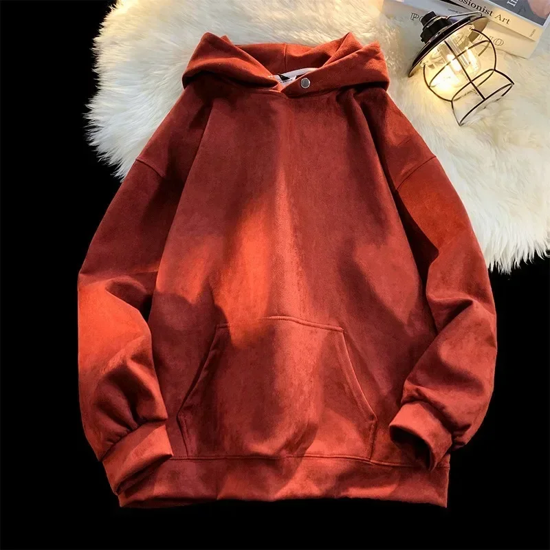 Y2K Suede Hooded Sweatshirts Women Baggy Solid Color Fashion Coat Harajuku Hoodies Oversized Street Hip Hop Pullover Shirt
Y2K Suede Hooded Sweatshirts Women Baggy Solid Color Fashion Coat Harajuku Hoodies Oversized Street Hip Hop Pullover Shirt