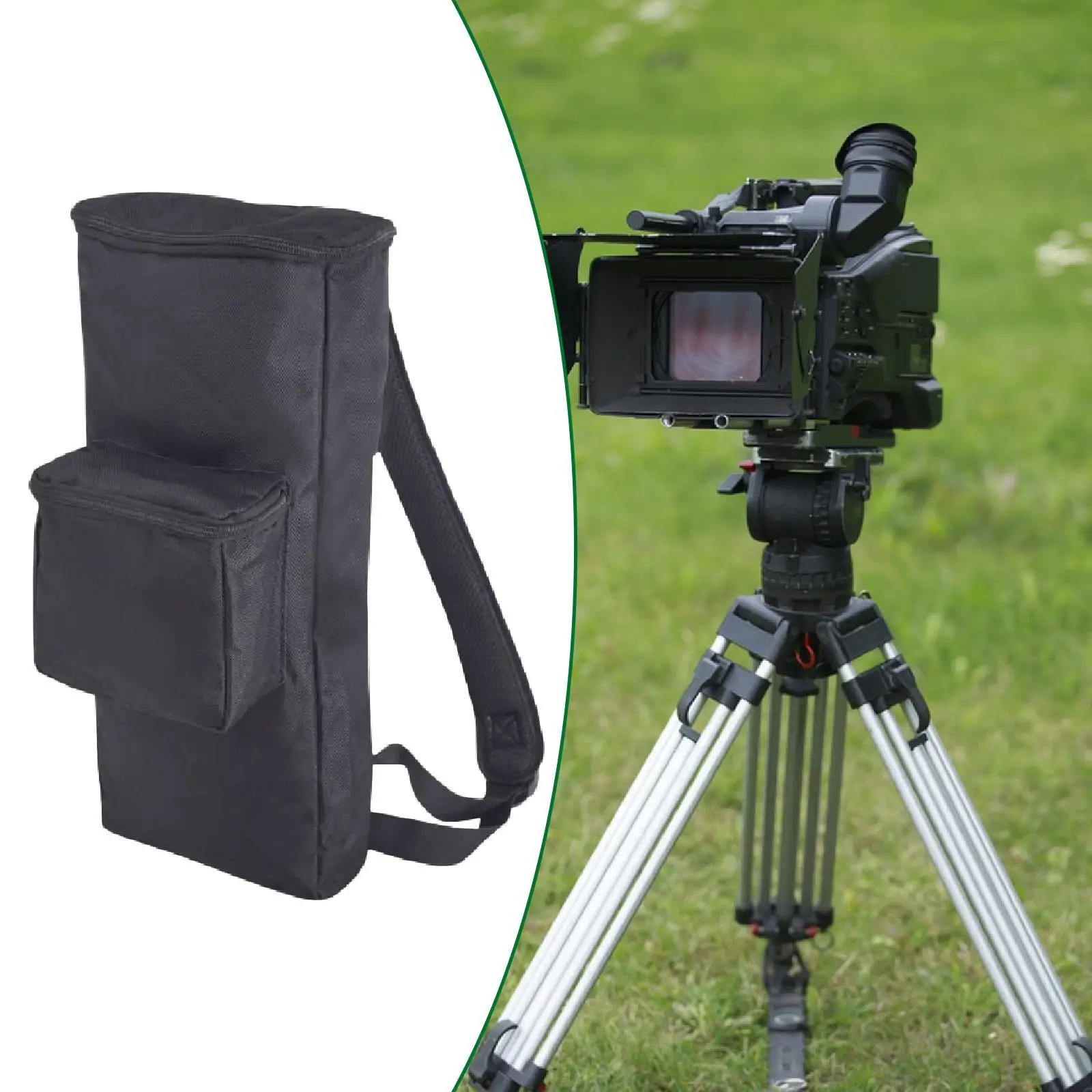 Tripod Backpack with Adjustable Shoulder Straps Large Capacity Lightweight Wear Resistant Photography Accessories Oxford Cloth
Tripod Backpack with Adjustable Shoulder Straps Large Capacity Lightweight Wear Resistant Photography Accessories Oxford Cloth