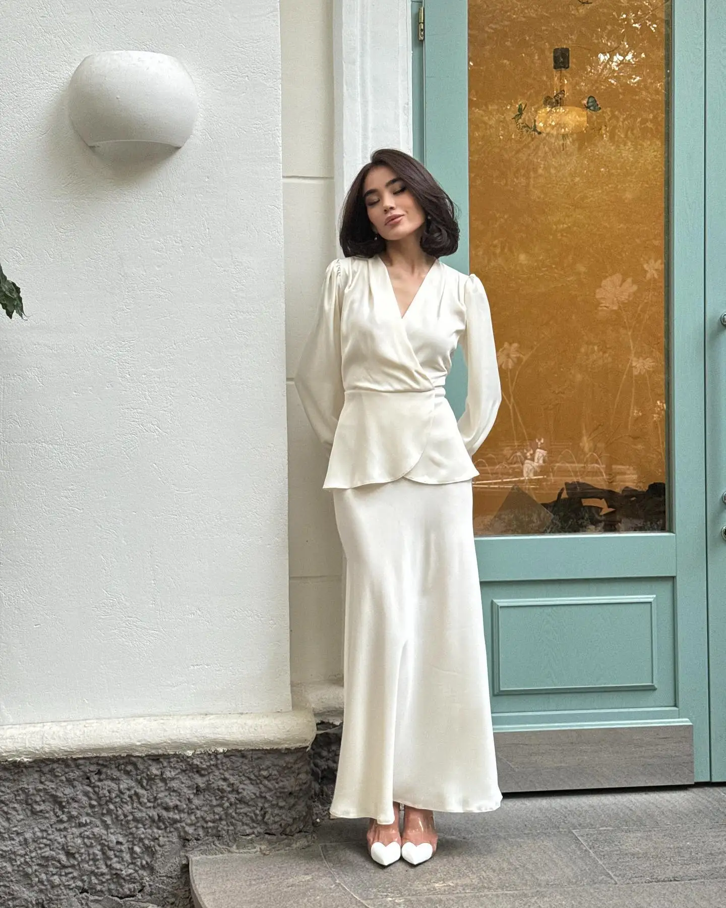 Customized Graceful Satin Mermaid Buttons Evening Dresses Delicate Long Sleeves Prom Dress Custom Made Special Occasio
Customized Graceful Satin Mermaid Buttons Evening Dresses Delicate Long Sleeves Prom Dress Custom Made Special Occasio