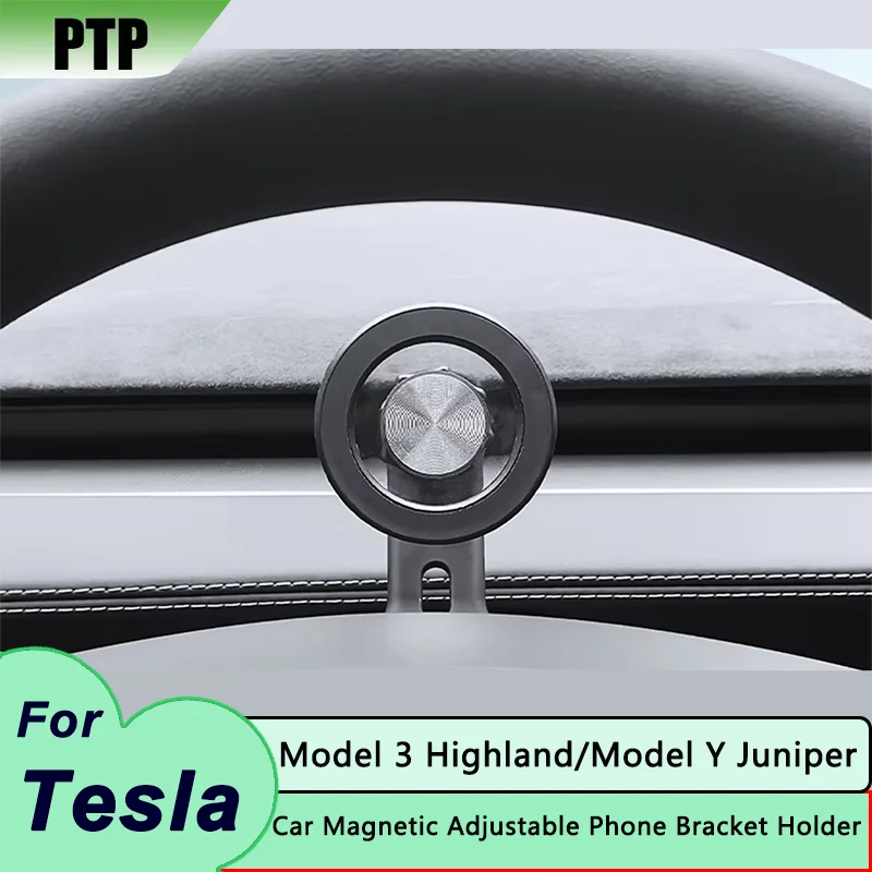 For Tesla Model Y Juniper 2025 2026 Model 3 Highland 2024 2025 2026 ABS Adujustable Bracket Mount Car Base Magnetic Phone Holder
For Tesla Model Y Juniper 2025 2026 Model 3 Highland 2024 2025 2026 ABS Adujustable Bracket Mount Car Base Magnetic Phone Holder