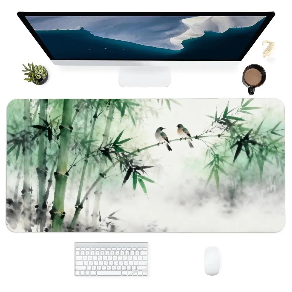 Зеленый чернильный бамбуковый лесной коврик для мыши, большой игровой нескользящий настольный аксессуар, эстетический коврик для ноутбука, планшета, расширенные коврики, игровой коврик для ПК
Зеленый чернильный бамбуковый лесной коврик для мыши, большой игровой нескользящий настольный аксессуар, эстетический коврик для ноутбука, планшета, расширенные коврики, игровой коврик для ПК
