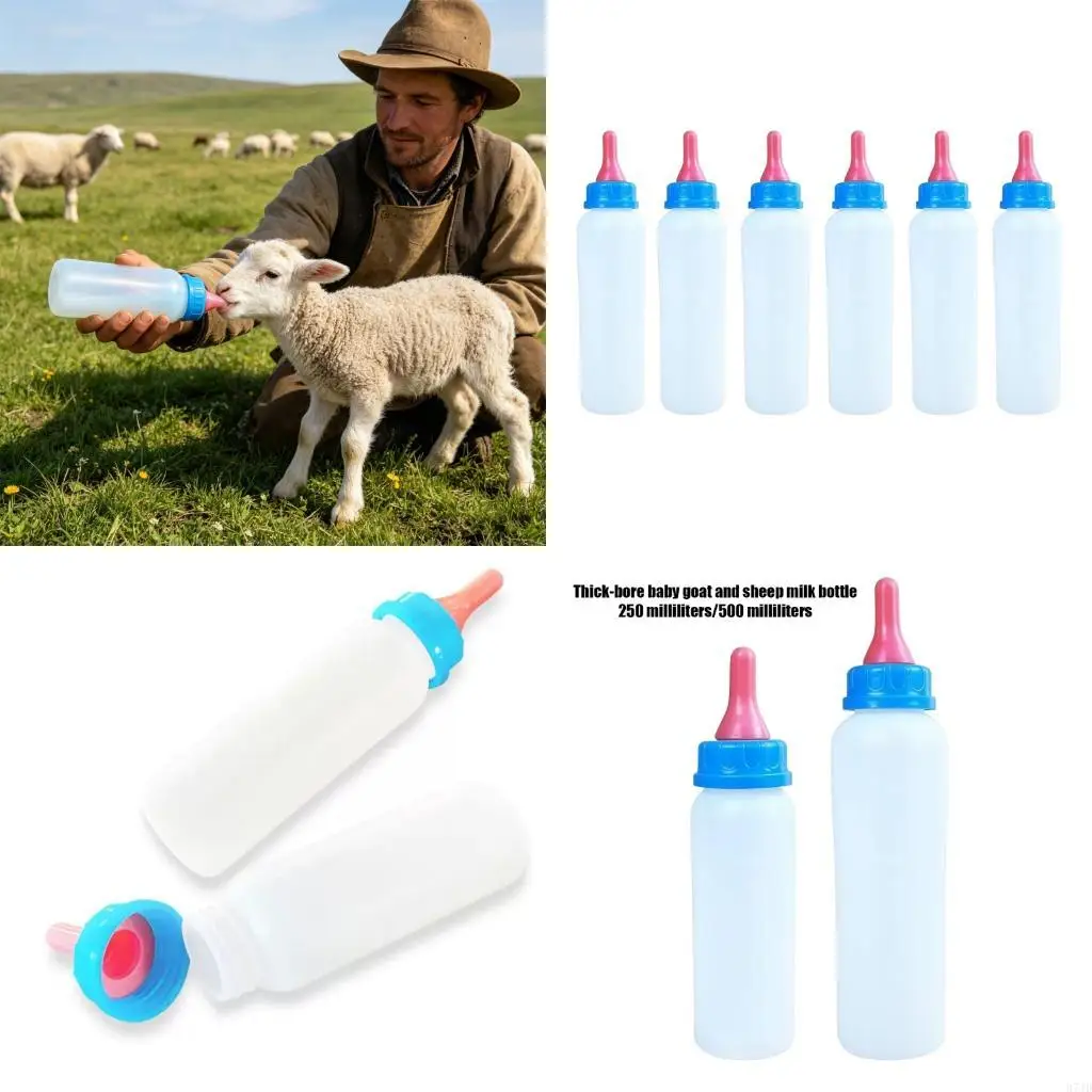 6PCS Plastic Livestock Nursing Bottles Having Elongated Nozzle For Baby Sheep Bovines Small Animals 37JD
6PCS Plastic Livestock Nursing Bottles Having Elongated Nozzle For Baby Sheep Bovines Small Animals 37JD