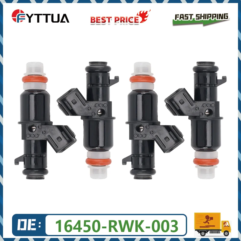 4pcs Fuel Injector 16450-RWK-003 FJ1203 for Honda Civic 1.8L L4 EX DX HX LX 12-15
4pcs Fuel Injector 16450-RWK-003 FJ1203 for Honda Civic 1.8L L4 EX DX HX LX 12-15