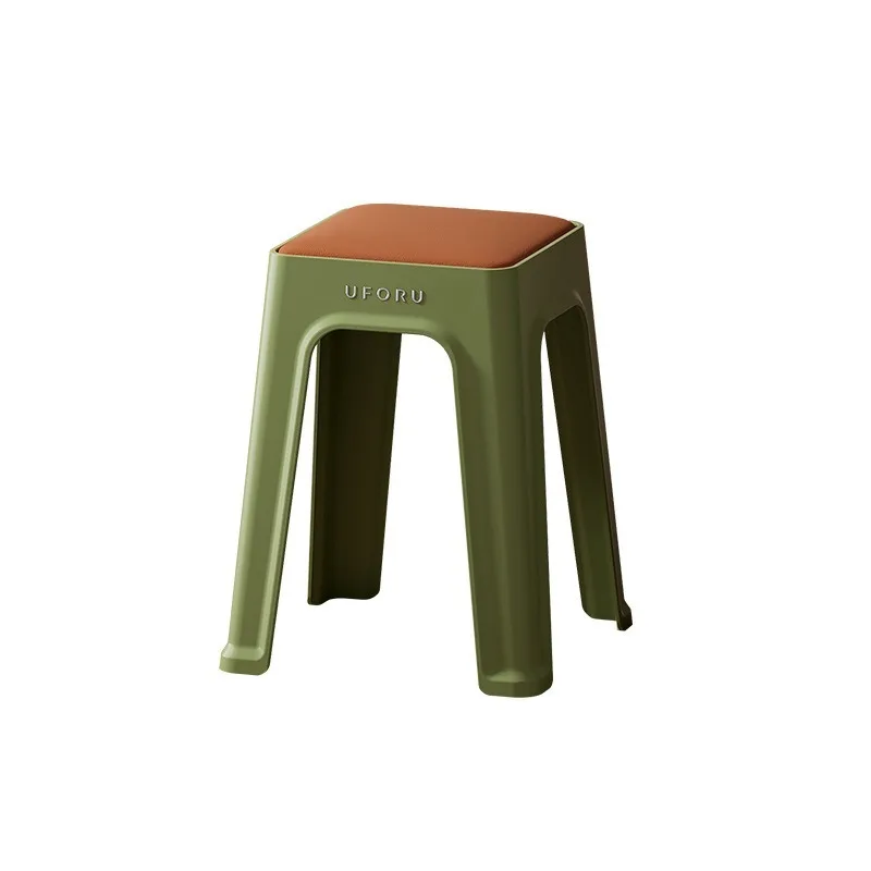 Thick Plastic Stool with Soft Seat, Stackable Modern Square Stool for Home, Minimalist Indoor Outdoor Use, Lightweight & Sturdy
Thick Plastic Stool with Soft Seat, Stackable Modern Square Stool for Home, Minimalist Indoor Outdoor Use, Lightweight & Sturdy