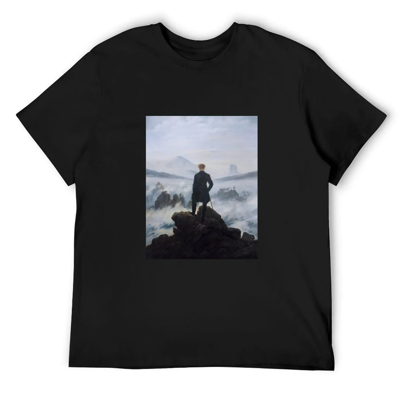 Wanderer Above the Mist (Caspar David Friedrich) T-Shirt blacks shirts graphic luxury designer cotton man t-shirts men clothings
Wanderer Above the Mist (Caspar David Friedrich) T-Shirt blacks shirts graphic luxury designer cotton man t-shirts men clothings