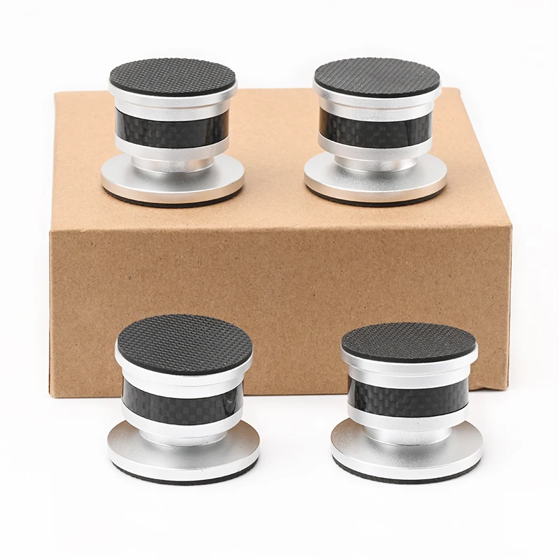 ATAUDIO HiFi Speaker Spike Isolatio Stands for Speakers CD Amplifier Carbon Fiber Sliver&Black Adjustable Cone Speaker Feet Pad
ATAUDIO HiFi Speaker Spike Isolatio Stands for Speakers CD Amplifier Carbon Fiber Sliver&Black Adjustable Cone Speaker Feet Pad