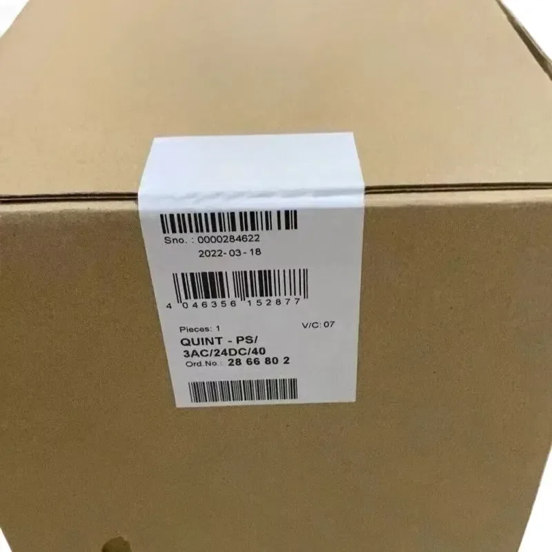 Brand New 2866802 QUINT-PS/3AC/24DC/40 switch-ing power supply,Fast Delivey
Brand New 2866802 QUINT-PS/3AC/24DC/40 switch-ing power supply,Fast Delivey