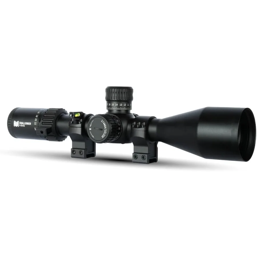520x50 FFP Rifle Scope for Precision Hunting and Tactical Shooting Applications Features ED Glass Adjustable Objective Precisio
520x50 FFP Rifle Scope for Precision Hunting and Tactical Shooting Applications Features ED Glass Adjustable Objective Precisio