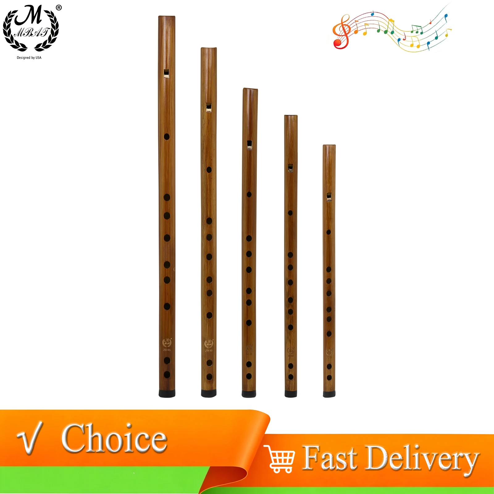 ZD-05 C/D/E/F/G Tone Bamboo Flute No Membrane Hole Design Wooden Flute with Velvet Bag for Musical Practical Instruments
ZD-05 C/D/E/F/G Tone Bamboo Flute No Membrane Hole Design Wooden Flute with Velvet Bag for Musical Practical Instruments