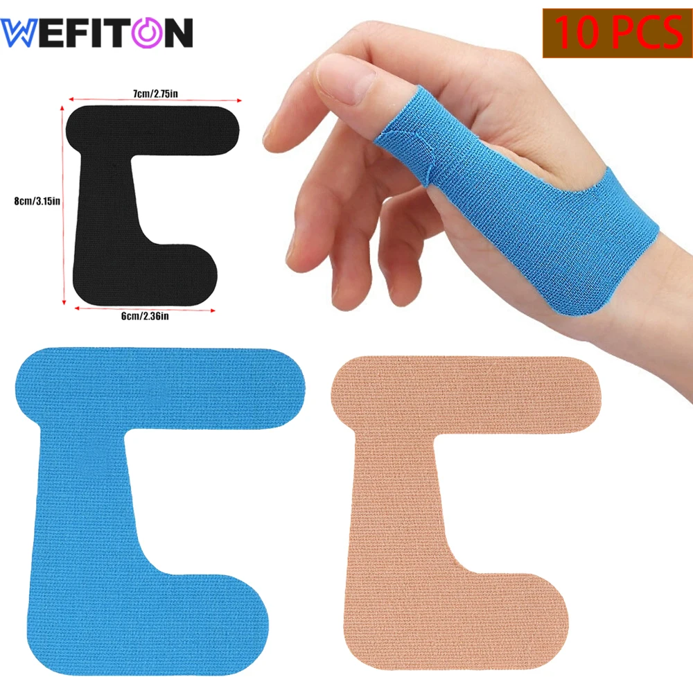 10 PCS Precut Thumb Support Tape - Elastic Kinesiology Tape for Thumb Pain Relief, Arthritis, Tendonitis & CMC Joint Support
10 PCS Precut Thumb Support Tape - Elastic Kinesiology Tape for Thumb Pain Relief, Arthritis, Tendonitis & CMC Joint Support