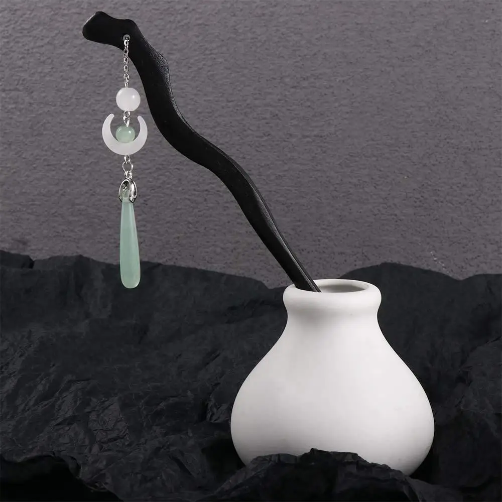 Design Tool Black Sandalwood Beads Cheongsam Ancient Headwear Chinese Style Headwear Ancient Style Hairpin Hanfu Hair Sticks
Design Tool Black Sandalwood Beads Cheongsam Ancient Headwear Chinese Style Headwear Ancient Style Hairpin Hanfu Hair Sticks