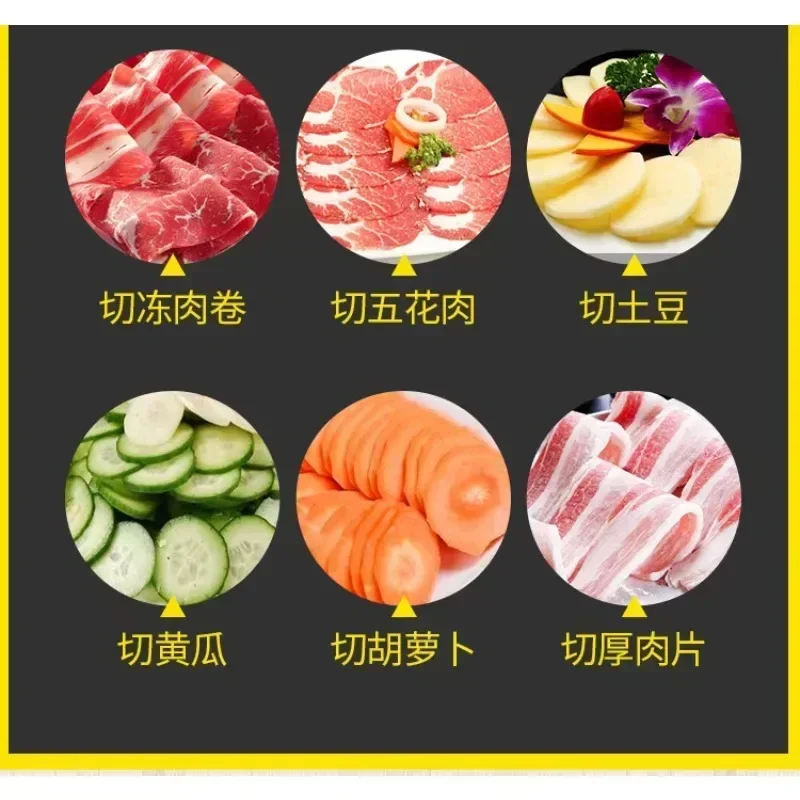 Commercial multifunctional home mutton roll frozen meat bacon manual cutter slicer machine frozen meat slicer machine
Commercial multifunctional home mutton roll frozen meat bacon manual cutter slicer machine frozen meat slicer machine