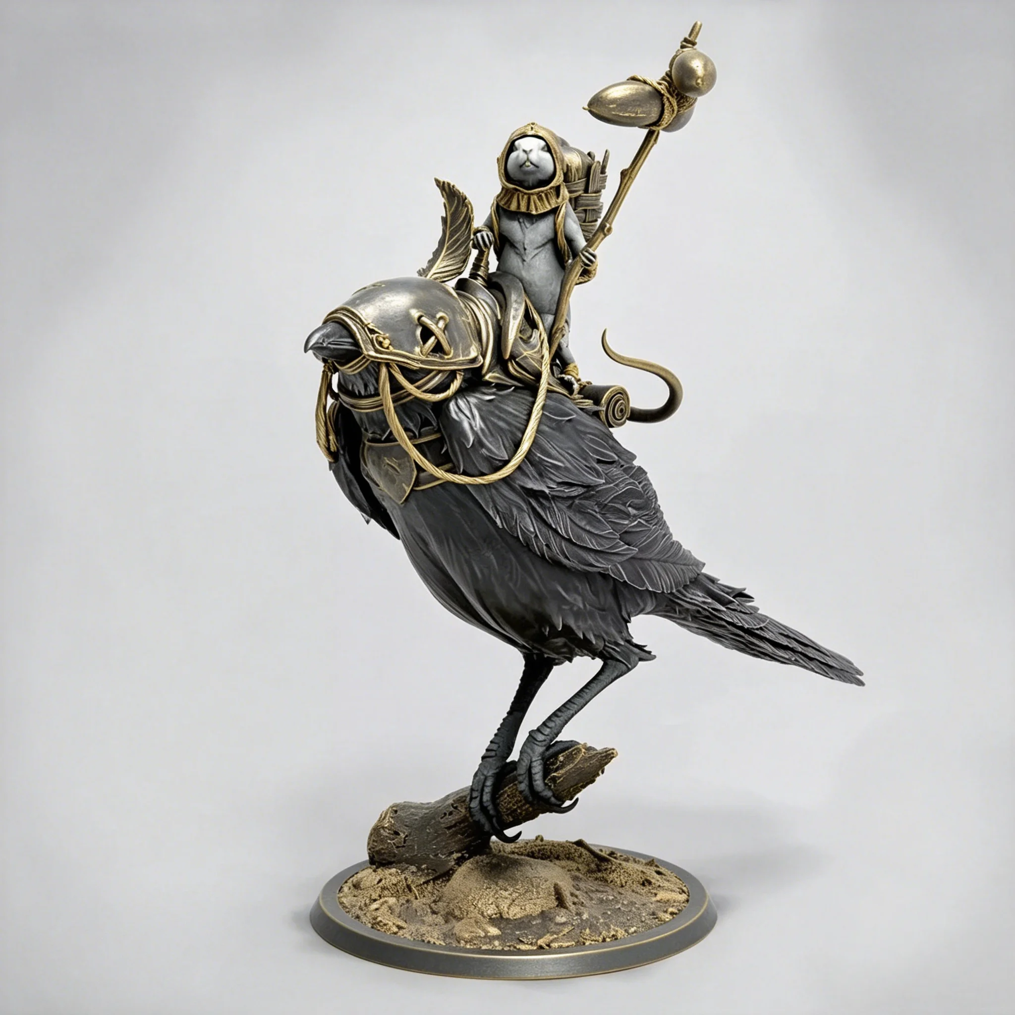 resin soldier model GK Magpie mount rat knight Unassembled and unpainted DIY kit 1106
resin soldier model GK Magpie mount rat knight Unassembled and unpainted DIY kit 1106