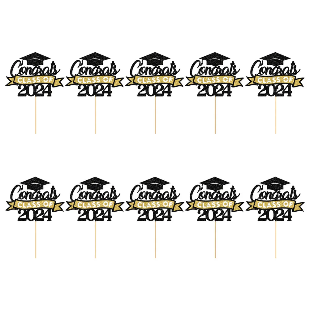 10 Pcs Decoration Picks Graduation Hat Cupcake Toppers Wood Graduation Caps Topper Ornaments Party Supplies Dessert Picks
10 Pcs Decoration Picks Graduation Hat Cupcake Toppers Wood Graduation Caps Topper Ornaments Party Supplies Dessert Picks