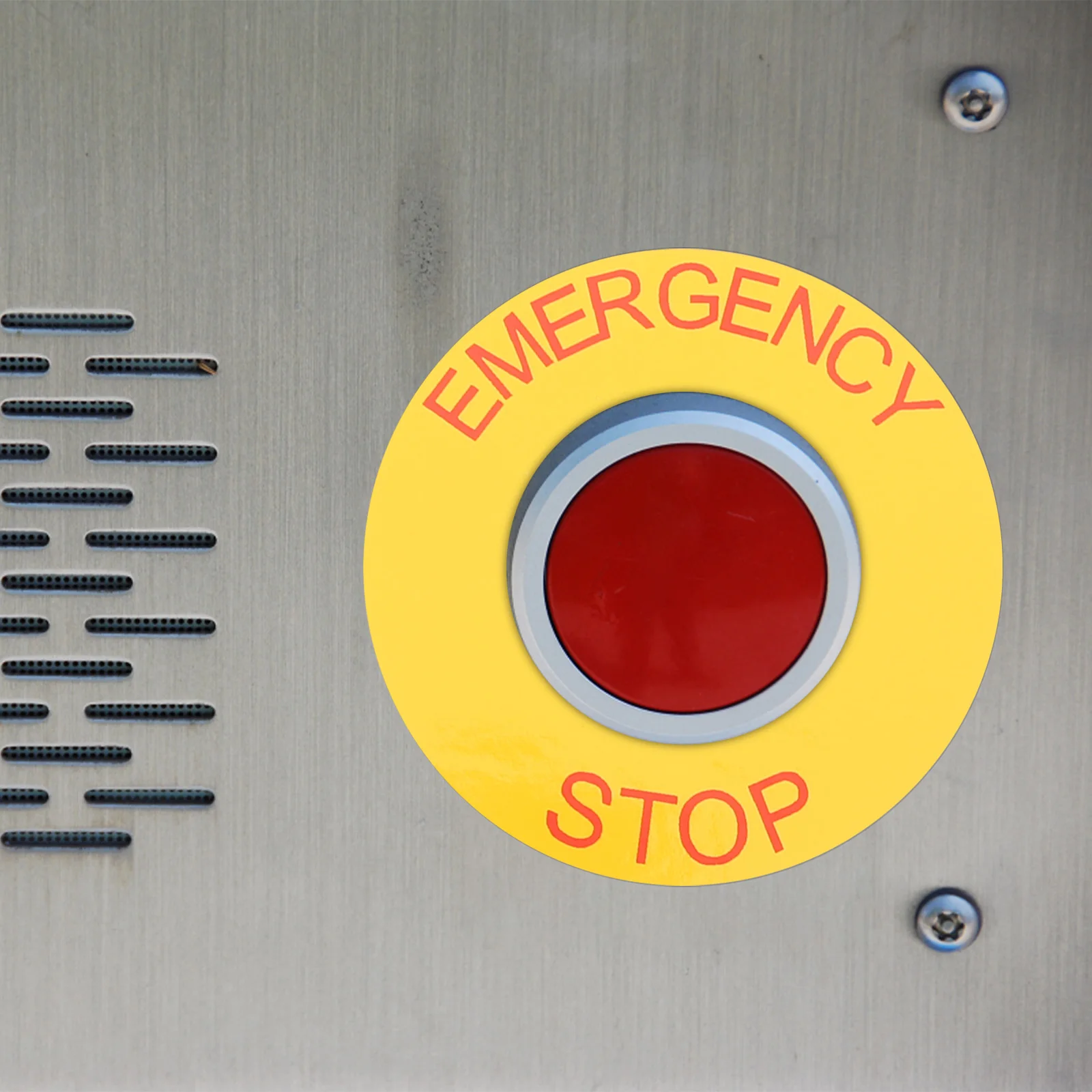 10pcs Emergency Stop Sign Stickers Decals Labels Safety Warning Signs for Office Factory School Construction Site Strong
10pcs Emergency Stop Sign Stickers Decals Labels Safety Warning Signs for Office Factory School Construction Site Strong