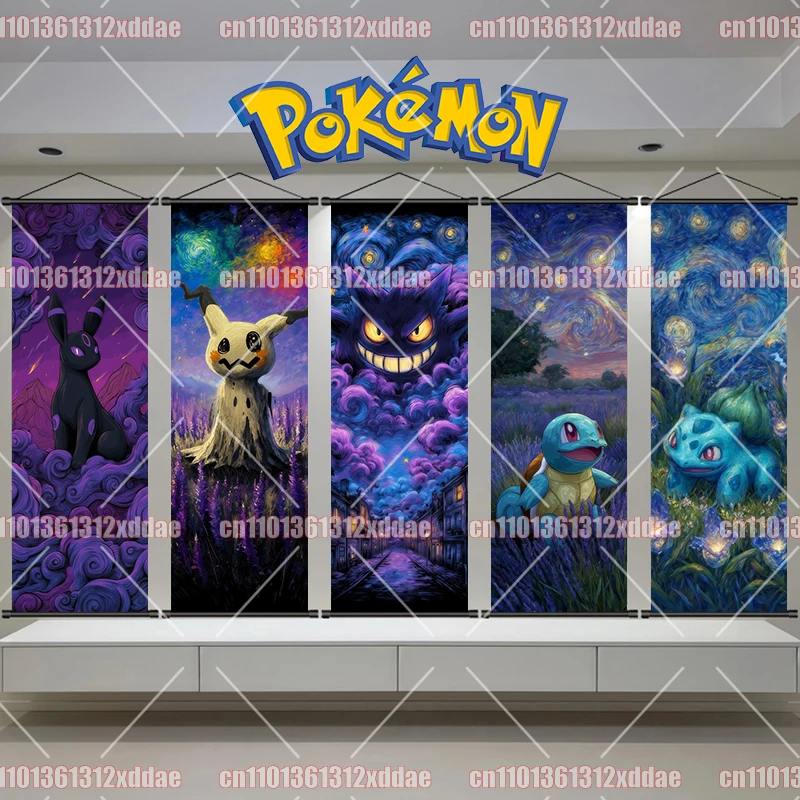 Pokemon Wall Art Poster Roll - Gengar Eevee Pikachu Charizard Anime Images Decorative Paintings for Home and Office
Pokemon Wall Art Poster Roll - Gengar Eevee Pikachu Charizard Anime Images Decorative Paintings for Home and Office