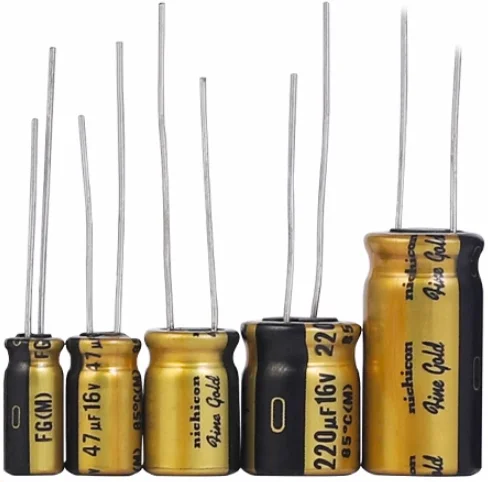 20PCS/lot Original nichicon (fine gold) FG series 6.3V-100V fever capacitor audio aluminum electrolytic capacitor free shipping
20PCS/lot Original nichicon (fine gold) FG series 6.3V-100V fever capacitor audio aluminum electrolytic capacitor free shipping