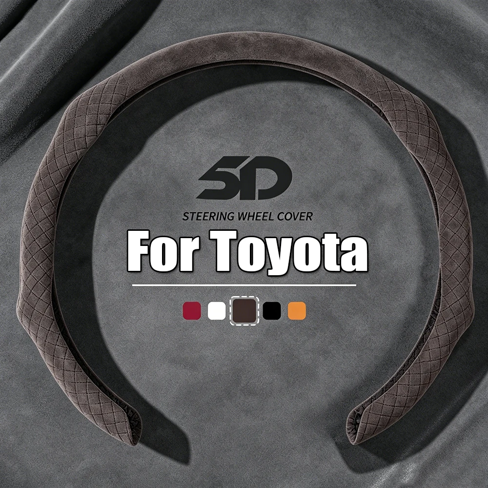 Premium O/D Shaped Suede Steering Wheel Covers Car Anti-slip For Toyota bZ4X bZ3 bZ3X bZ5 Ultra-thin Interior Car Accessories
Premium O/D Shaped Suede Steering Wheel Covers Car Anti-slip For Toyota bZ4X bZ3 bZ3X bZ5 Ultra-thin Interior Car Accessories