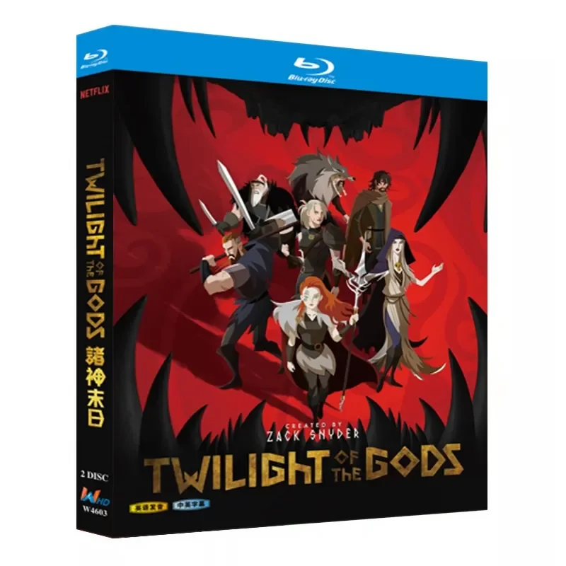 Blu-ray Super High Definition Animation The End of the Gods BD Disc Box with Chinese and English Subtitles
Blu-ray Super High Definition Animation The End of the Gods BD Disc Box with Chinese and English Subtitles