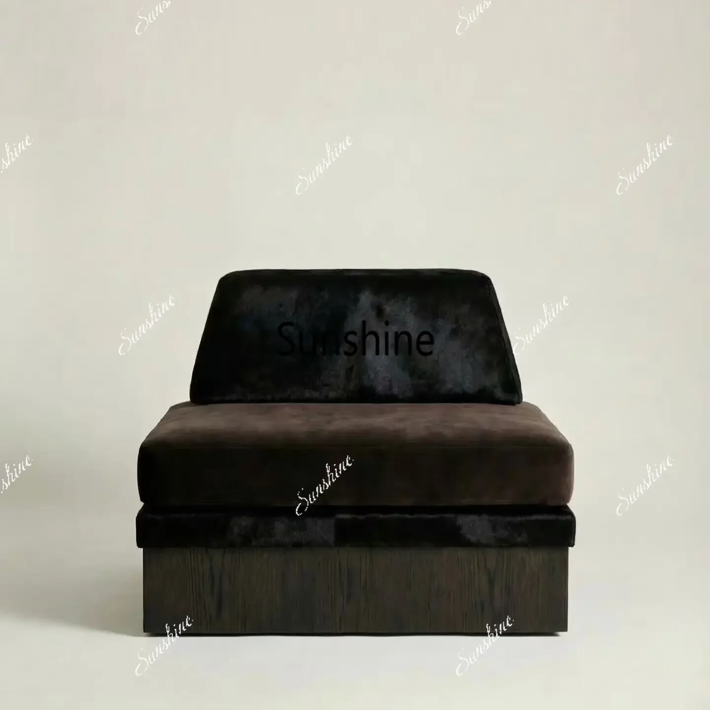 Black horse leather square leisure chair living room study negotiation sofa
Black horse leather square leisure chair living room study negotiation sofa