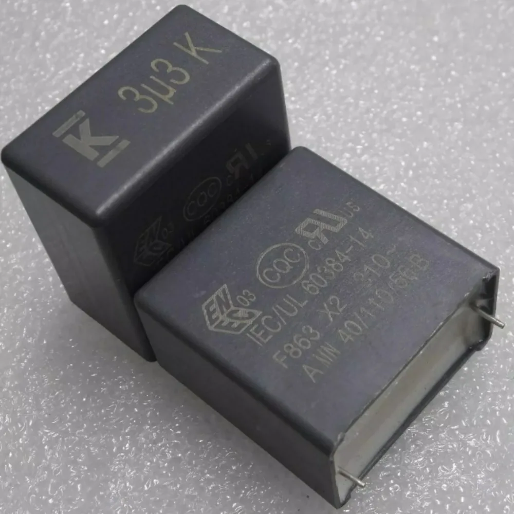 F863 3.3uf 310VAC 3u3 335 Brand New 27.5mm Film Capacitor
F863 3.3uf 310VAC 3u3 335 Brand New 27.5mm Film Capacitor