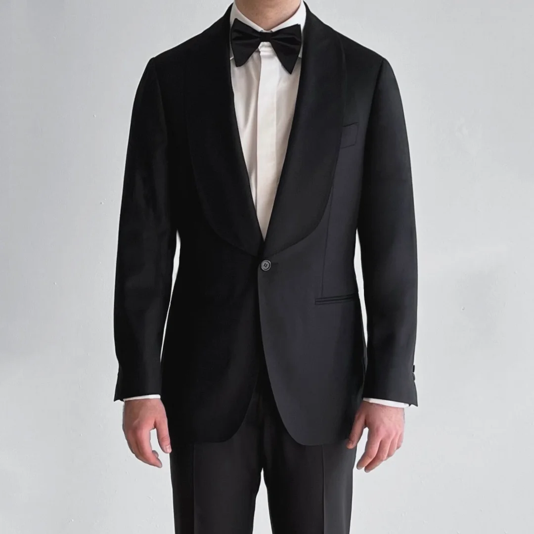 Men Suit 2 Pieces Black With Lapel Single Button For Wedding Banquet Birthday Business Official Work Set Jacket With Pants
Men Suit 2 Pieces Black With Lapel Single Button For Wedding Banquet Birthday Business Official Work Set Jacket With Pants