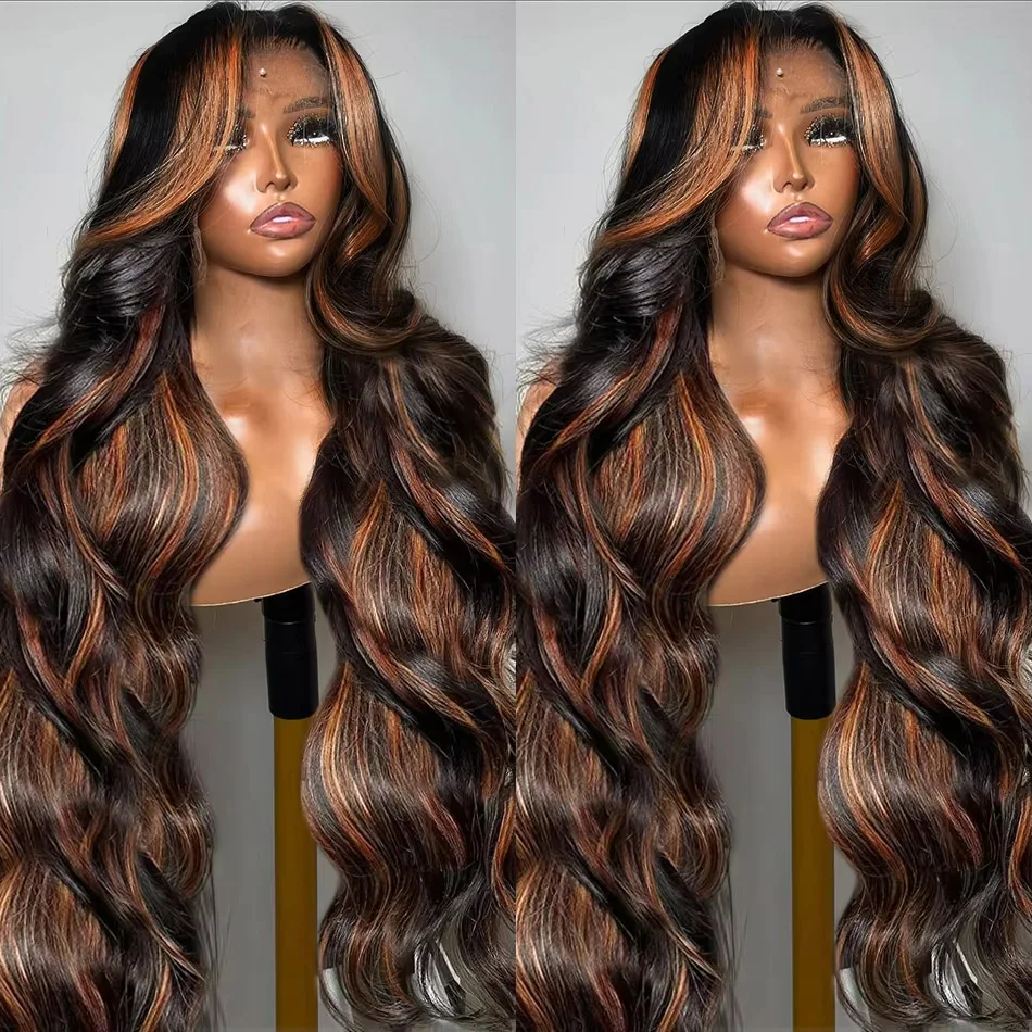 13X6 HD 300% Ombre Highlight 1B/30 Черный Коричневый 30 32-дюймовый парик из натуральных волос с объемной волной, прозрачный парик из натуральных волос 13x4
13X6 HD 300% Ombre Highlight 1B/30 Черный Коричневый 30 32-дюймовый парик из натуральных волос с объемной волной, прозрачный парик из натуральных волос 13x4