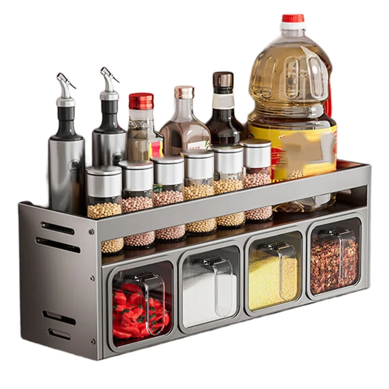 Spice Rack Organizer Wall Mounted Kitchen Spice Rack For Countertop Seasoning Box Spice Organizer For Kitchen Seasoning
Spice Rack Organizer Wall Mounted Kitchen Spice Rack For Countertop Seasoning Box Spice Organizer For Kitchen Seasoning