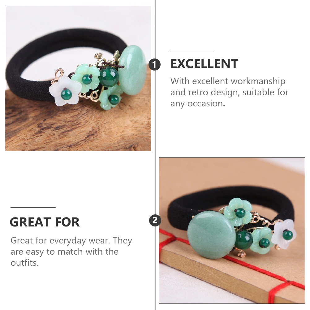 Vintage Style Hair Tie Agate Hair Rope Ponytail Holder For Women Girls Suitable All Hair Types Comfortable Hair Band Daily Wear
Vintage Style Hair Tie Agate Hair Rope Ponytail Holder For Women Girls Suitable All Hair Types Comfortable Hair Band Daily Wear