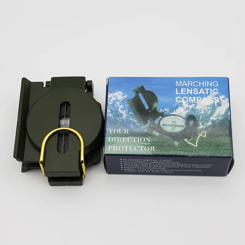 Outdoor Survival Compass, Multifunctional Compass, Mountaineering Camping Tourism Compass Compass Army Green Compass
Outdoor Survival Compass, Multifunctional Compass, Mountaineering Camping Tourism Compass Compass Army Green Compass
