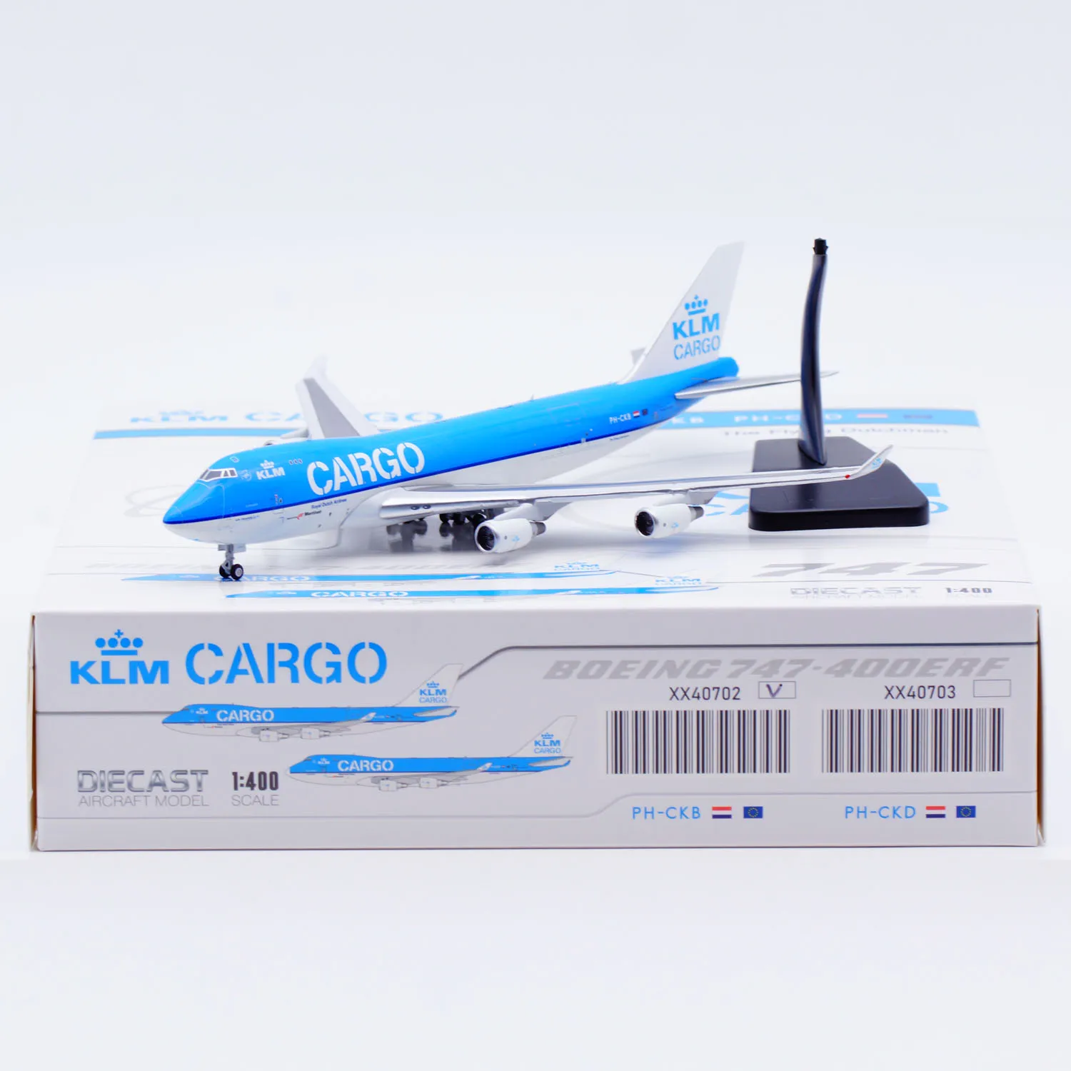 XX40702 Alloy Collectible Plane Gift JC Wings 1:400 KLM Cargo "SkyTeam" Boeing B747-400F Diecast Aircraft Jet Model PH-CKB
XX40702 Alloy Collectible Plane Gift JC Wings 1:400 KLM Cargo "SkyTeam" Boeing B747-400F Diecast Aircraft Jet Model PH-CKB
