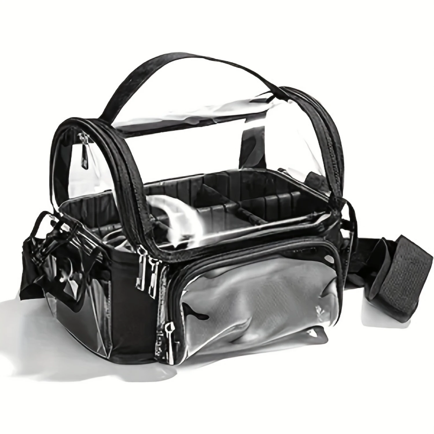 "Waterproof PVC Makeup Organizer with Brush Holder & Bag - Formaldehyde-Free, Multi-Functional & Portable"
"Waterproof PVC Makeup Organizer with Brush Holder & Bag - Formaldehyde-Free, Multi-Functional & Portable"
