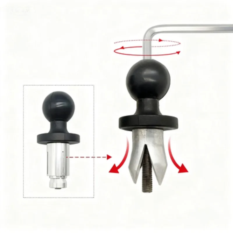 Аксессуар с полой шаровой головкой для уличного велосипеда, разделенный руль с прозрачным отверстием для крепления держателя телефона
Аксессуар с полой шаровой головкой для уличного велосипеда, разделенный руль с прозрачным отверстием для крепления держателя телефона