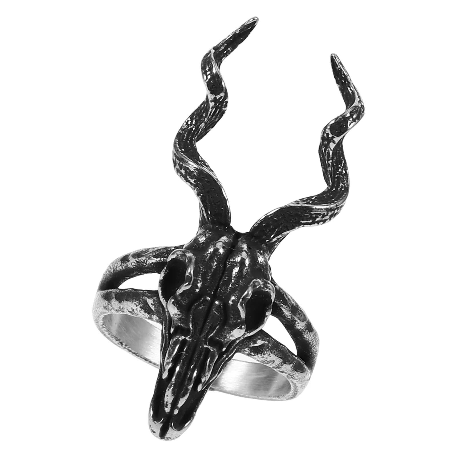 Sheep Skull Titanium Steel Cool Men'S Finger Jewelry Retro Punk For Party Stylish Male Accessory Creative Man Ring Vintage
Sheep Skull Titanium Steel Cool Men'S Finger Jewelry Retro Punk For Party Stylish Male Accessory Creative Man Ring Vintage