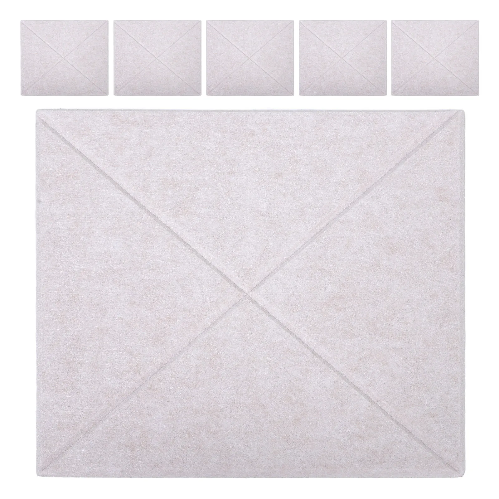6pcs Sound Absorbing Panels Wall Soundproof Self Adhesive Insulation Blocks Acoustic Studio Foam Triangle Groove Decorative
6pcs Sound Absorbing Panels Wall Soundproof Self Adhesive Insulation Blocks Acoustic Studio Foam Triangle Groove Decorative