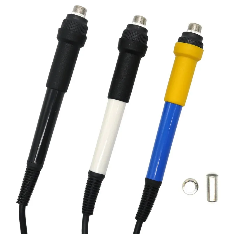 QUICKO T12-907 Fast Heating Soldering Handle with 4C Aviation Plug - Black/White/Blue for OLED Digital Stations 4C Aviation plug 
QUICKO T12-907 Fast Heating Soldering Handle with 4C Aviation Plug - Black/White/Blue for OLED Digital Stations 4C Aviation plug